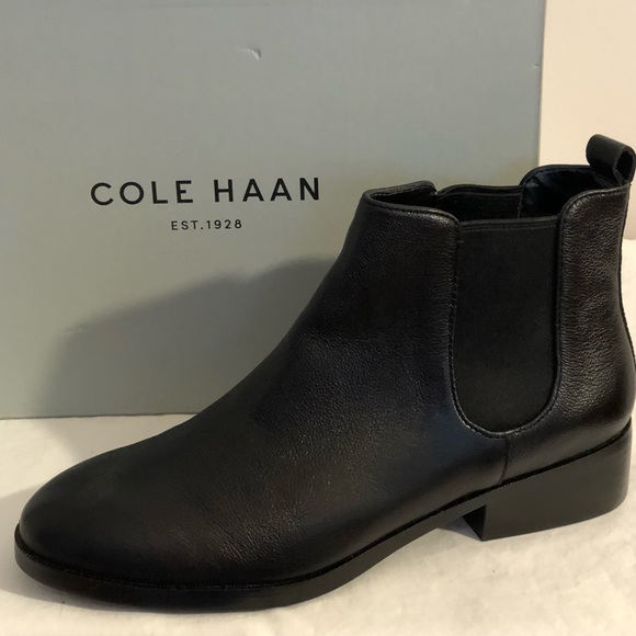 Cole Haan Shoes - Women's Cole Haan Leather Landsman Ankle Boot